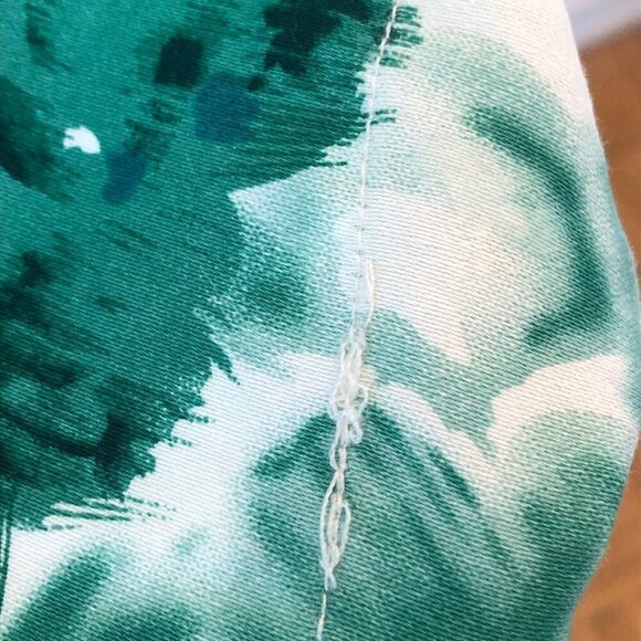 Trashy Diva Jade Green Floral Watercolour Liz Dress Mediterranean Rare Print 4 - Picture 16 of 16